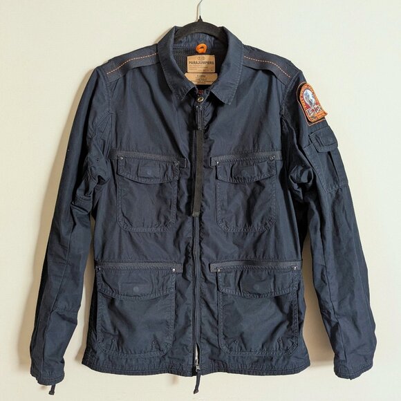Outdoor PARAJUMPERS  Woman Masterpiece Lightweight Navy Jacket Weatherproof  XL - Picture 1 of 8